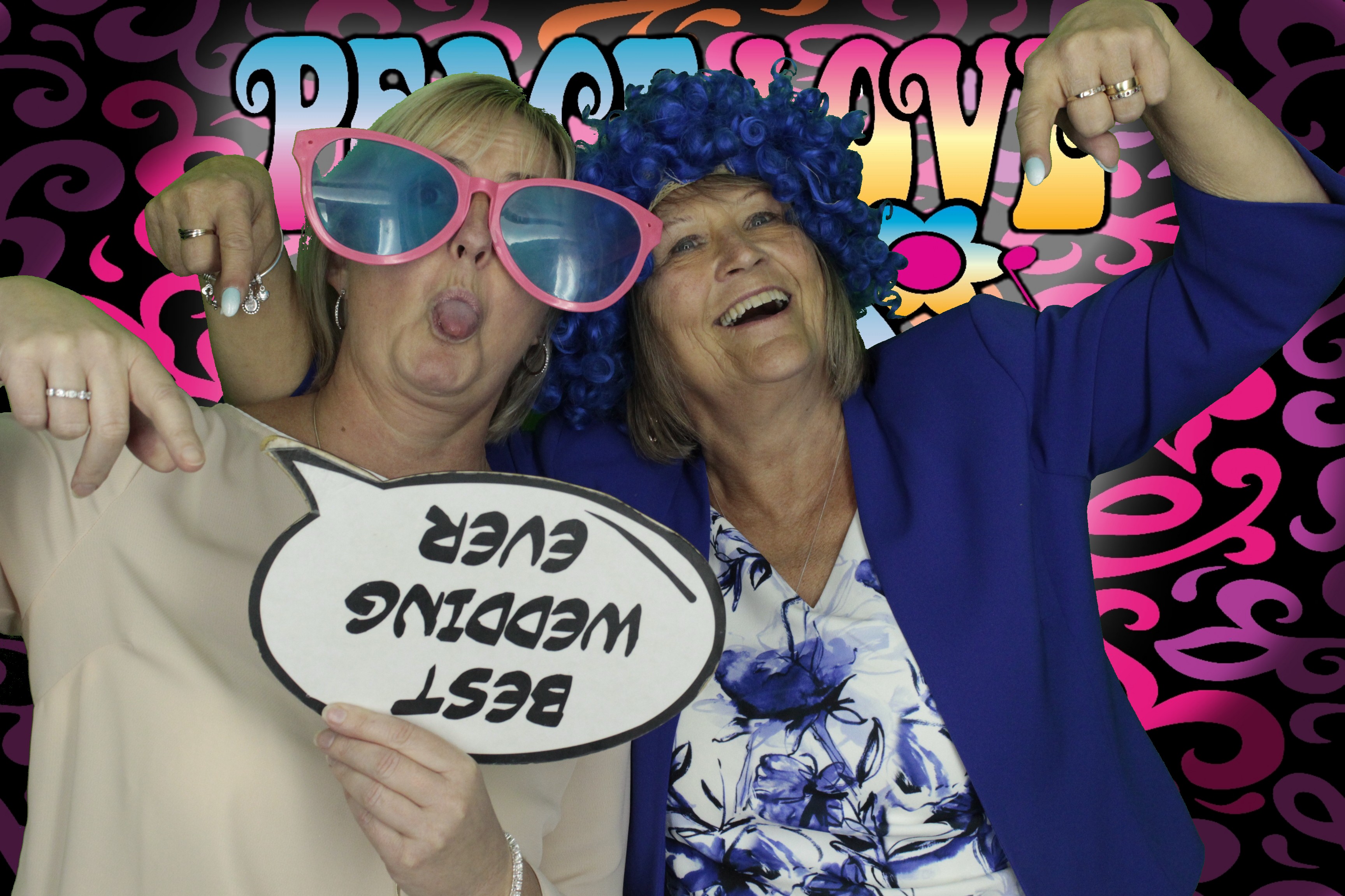 Hazel & Luke's Wedding | View more photos from the event at gallery.myphotoboothexperience.co.uk/u/MyPhotoBoothExperienceLtd/Hazel-Lukes-Wedding